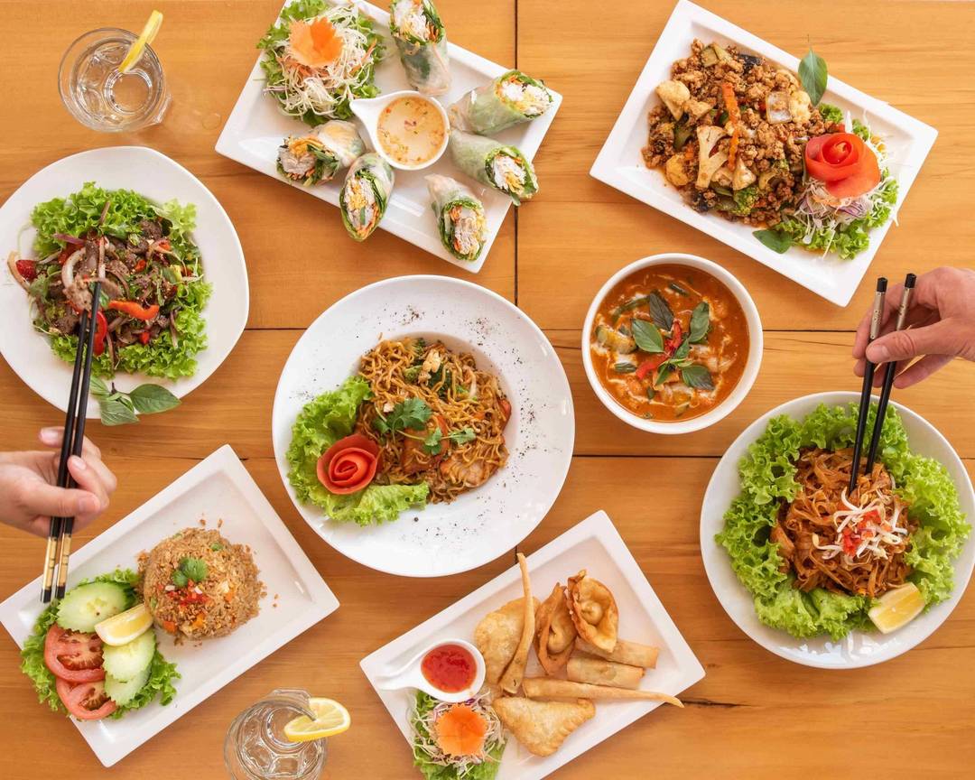 Head Chef preparing Sri Lankan dishes in the kitchen